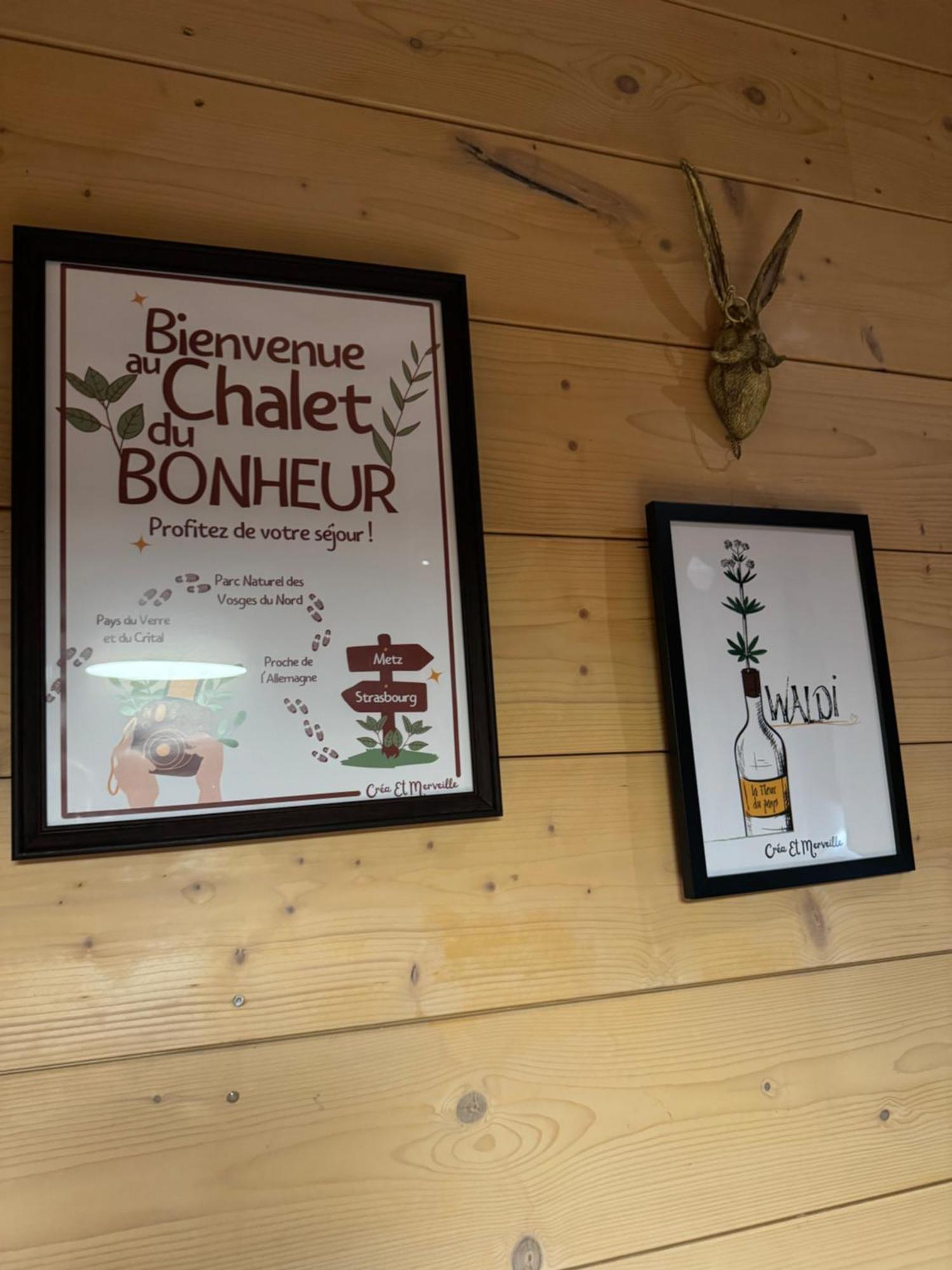 Le Chalet Du Bonheur A Soucht Kültér fotó